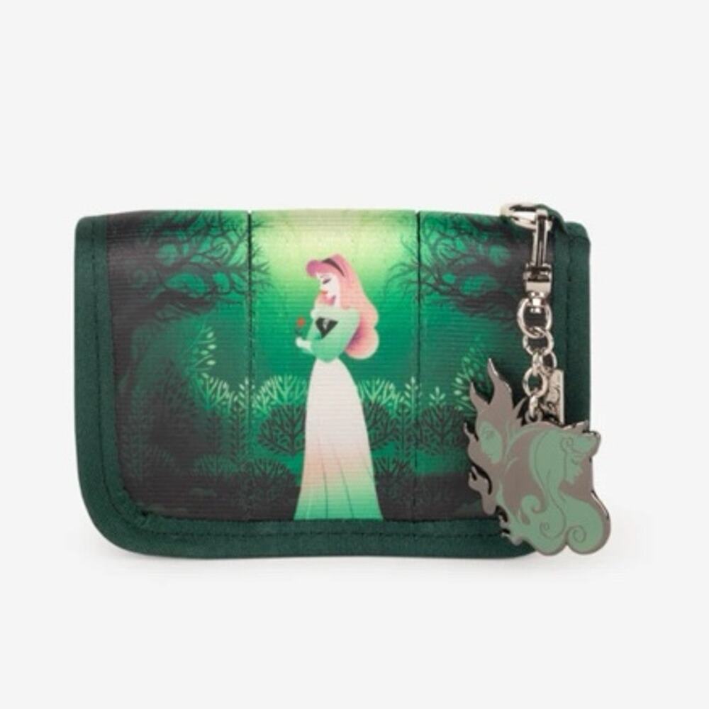 Harveys Disney Villains Under My Spell Fun Size Wallet Maleficent Aurora NWT
